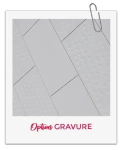 Les panneaux Swisspearl : Option gravure